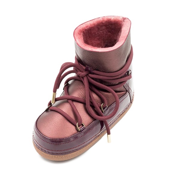 Inuikii Shoes - Inuikii red gloss snow boots